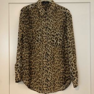 Olivaceous leopard top